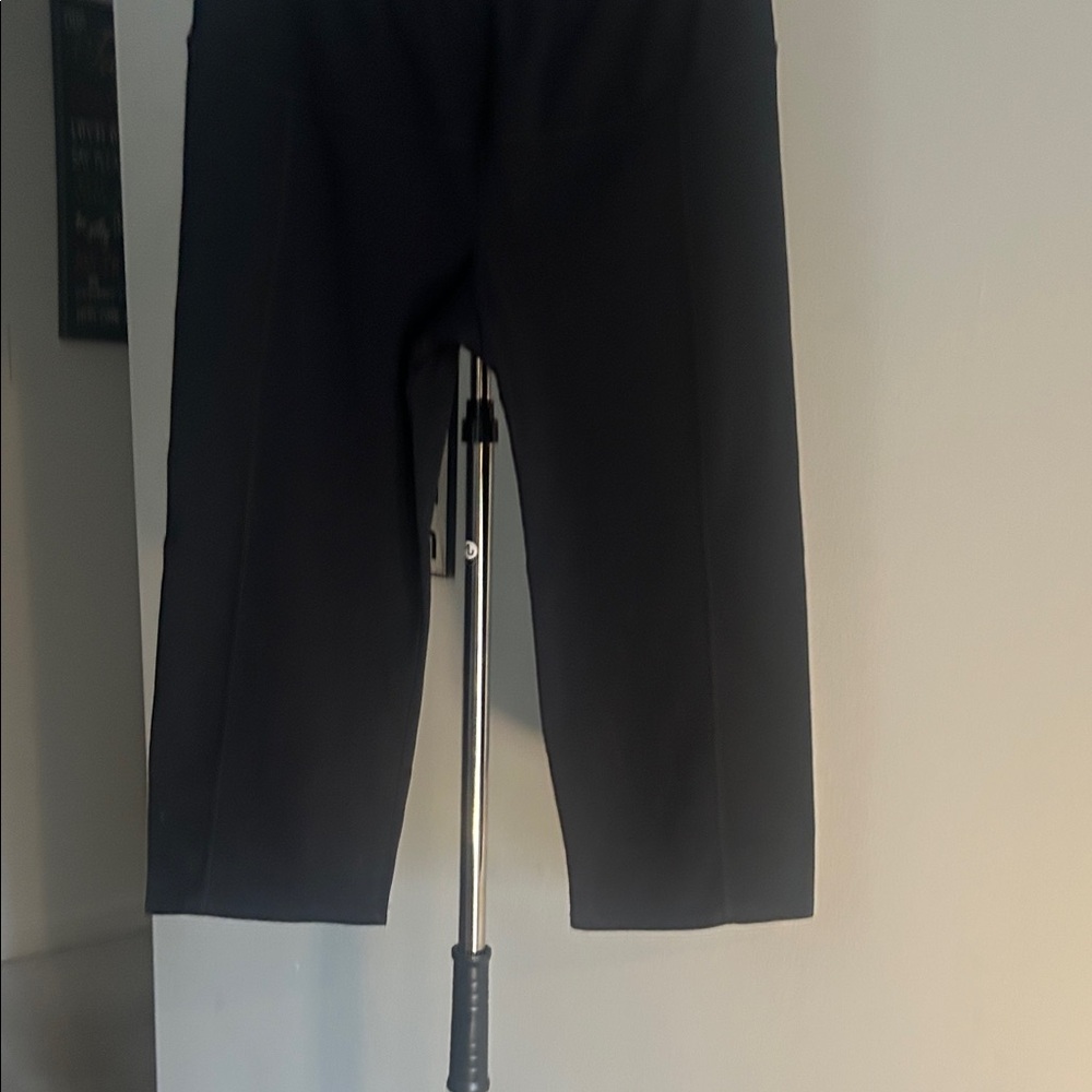 Black Cropped Pants